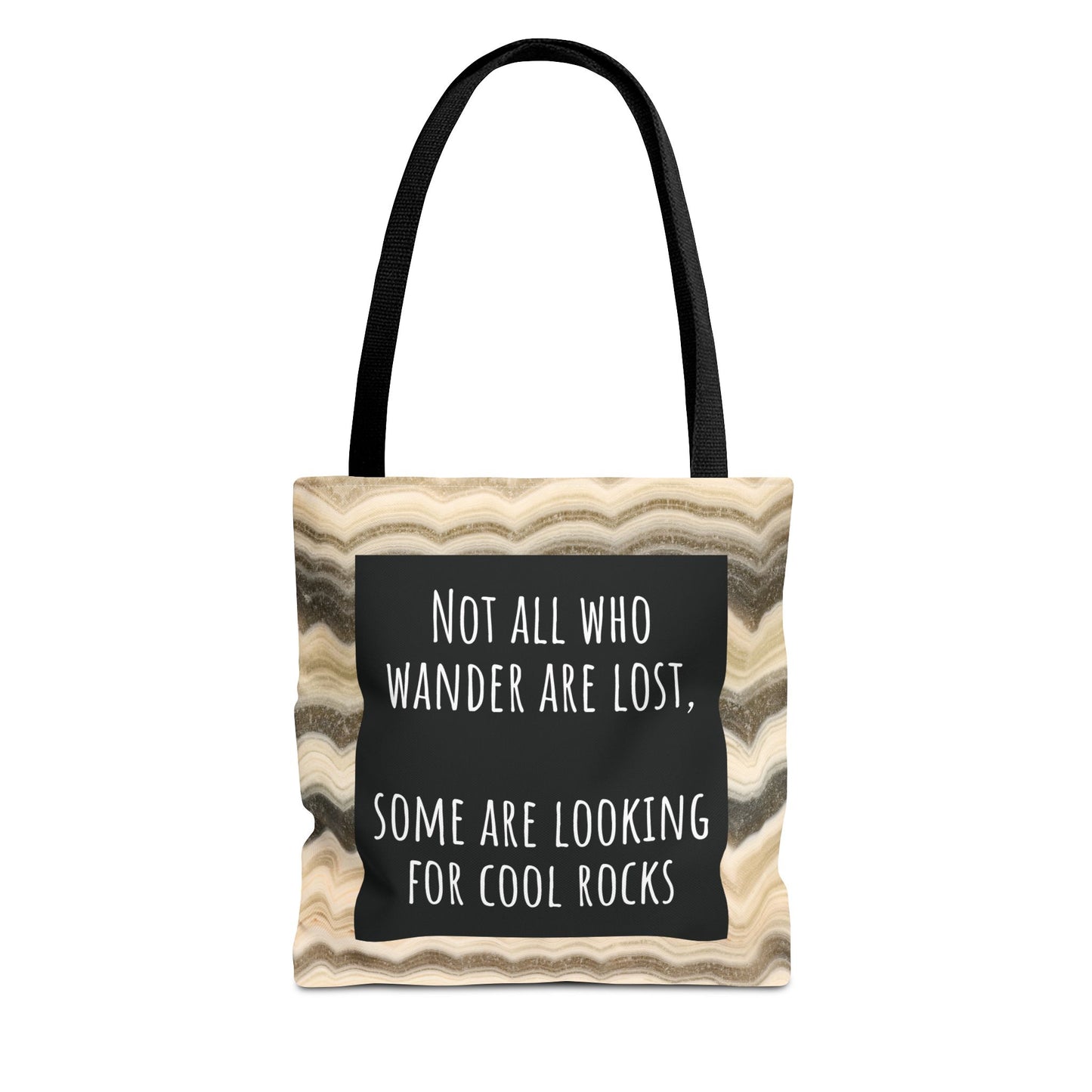 Banded Onyx - Wanderer (Square) - Tote Bag