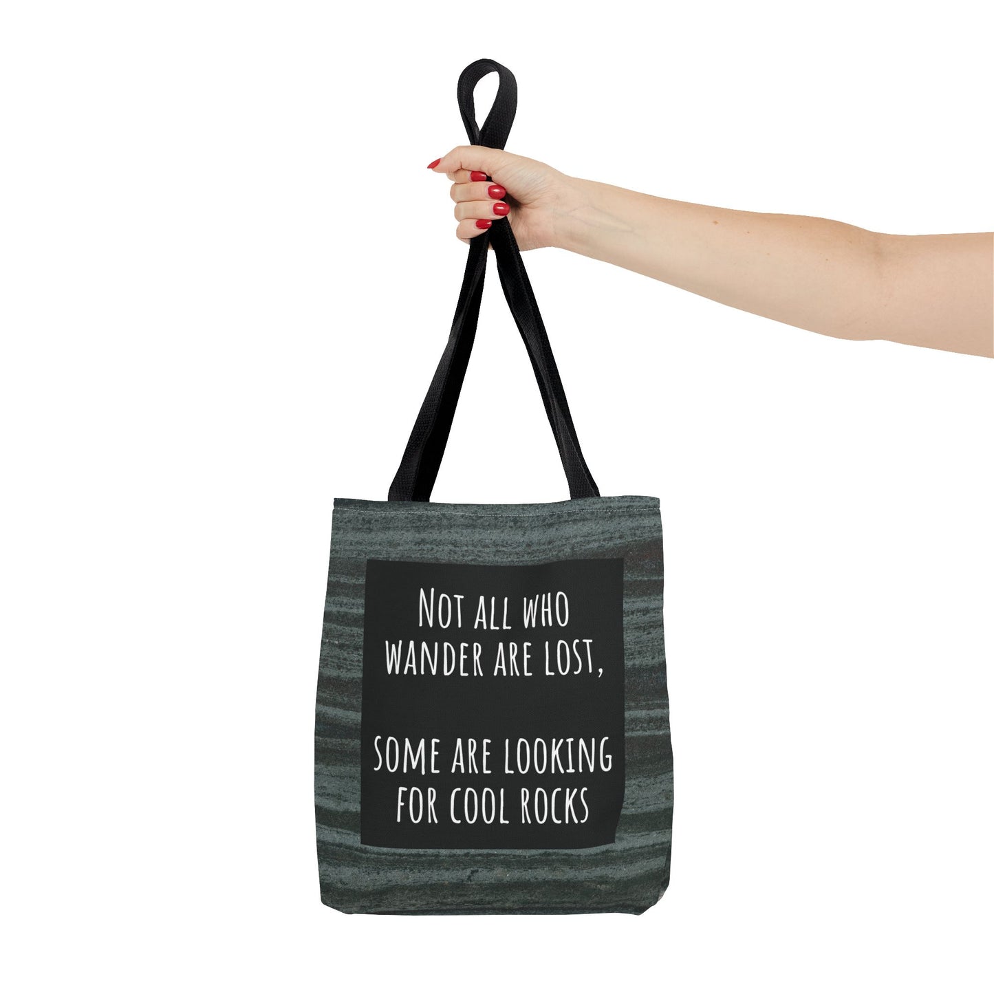 Specular Hematite - Wanderer (Square) - Tote Bag