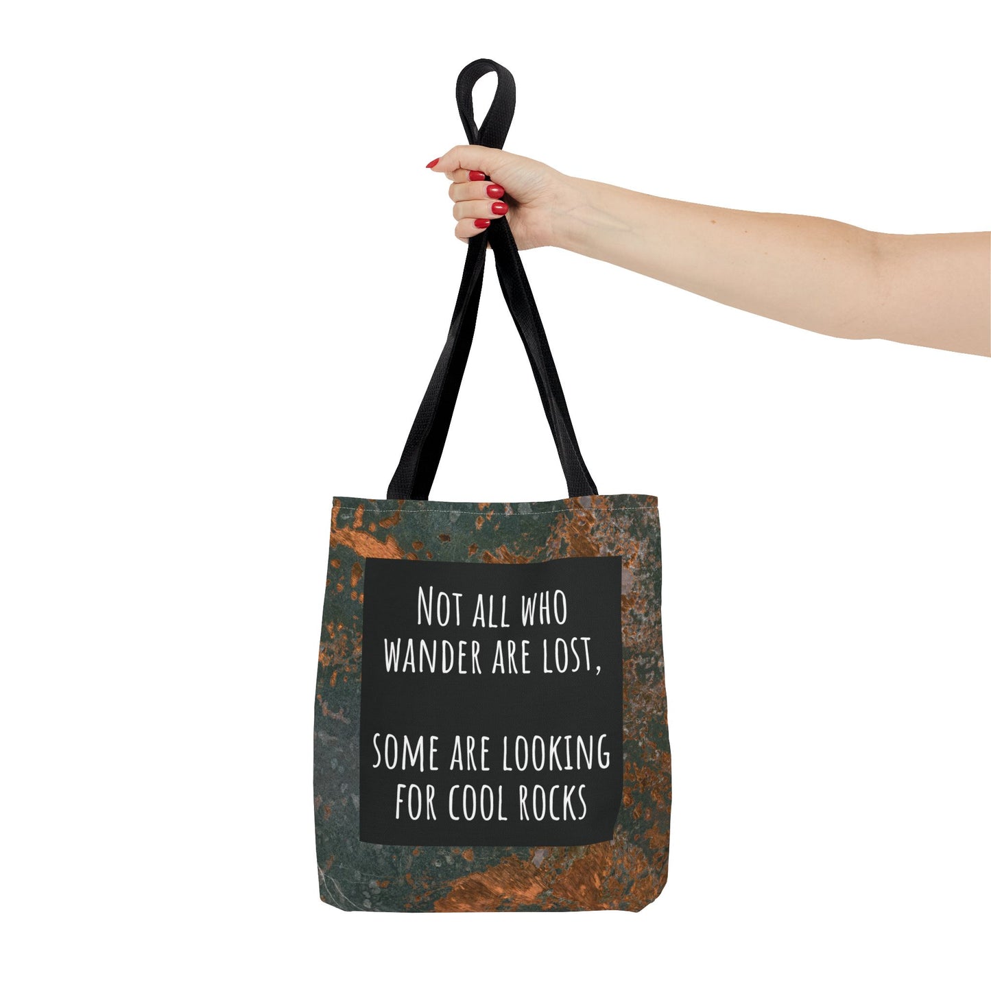 Native Copper - Wanderer (Square) - Tote Bag