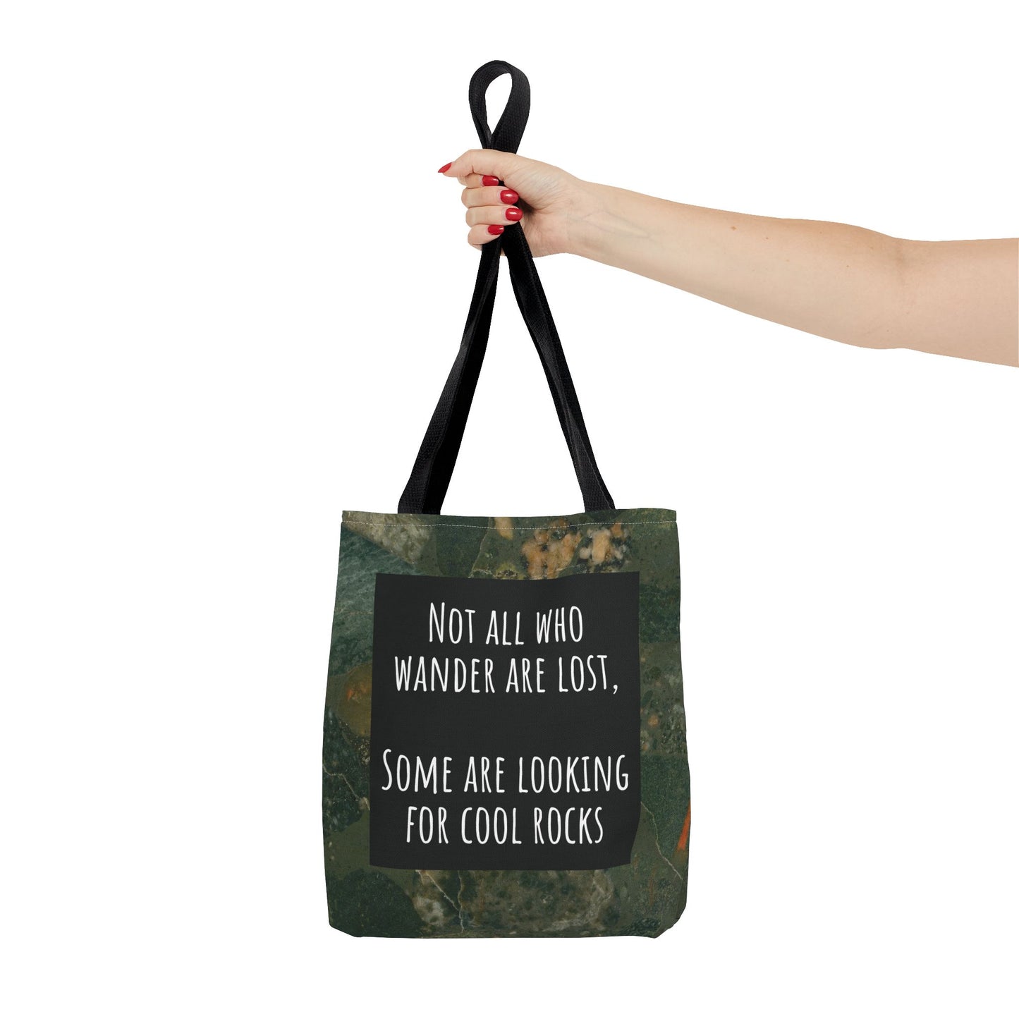 Gowganda Tillite (Green) - Wanderer (Square) - Tote Bag