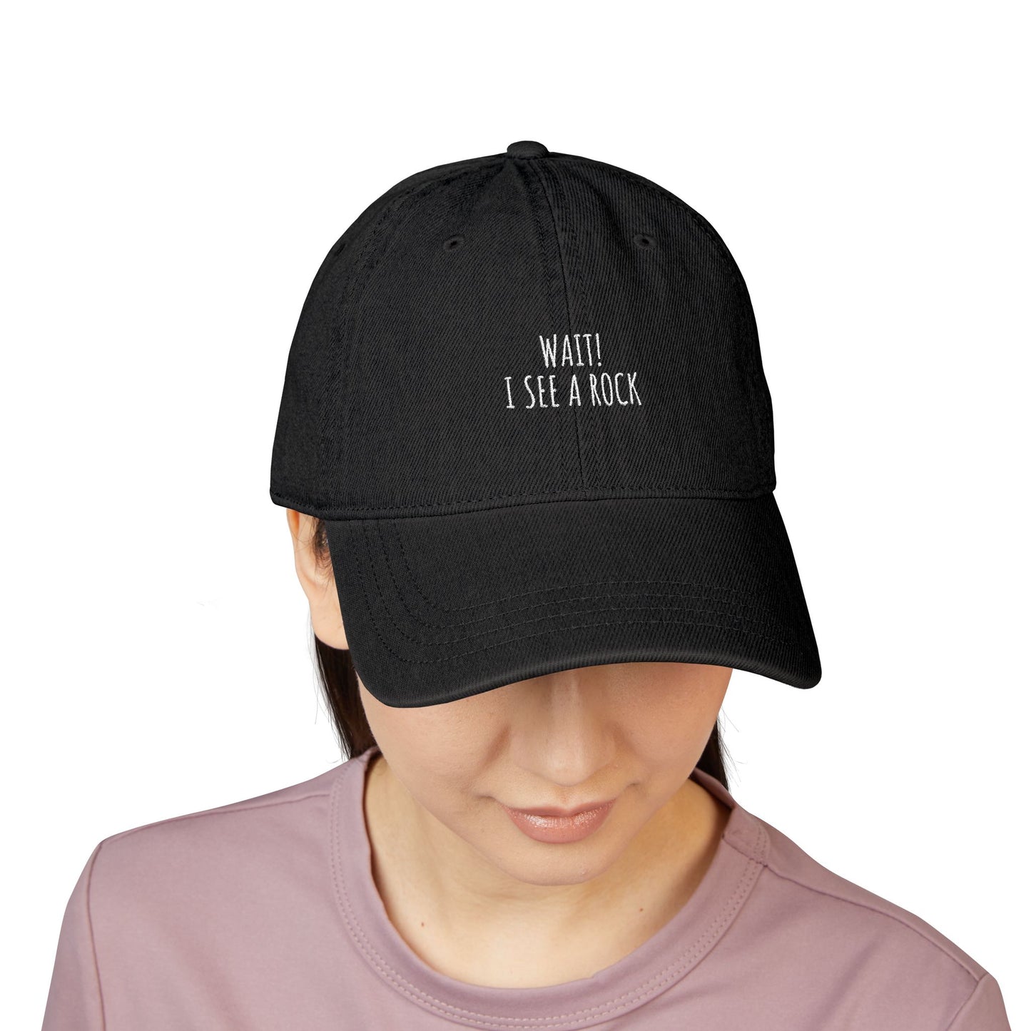 Wait! - Denim Hat