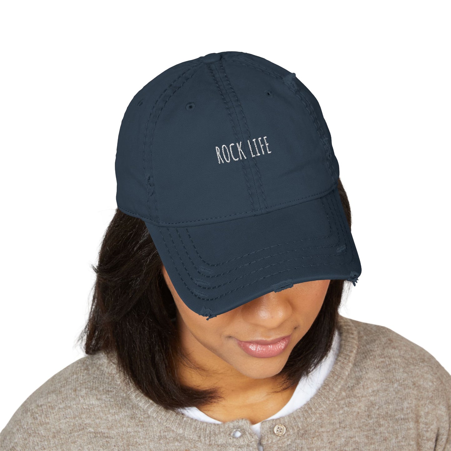 Rock Life - Distressed Hat