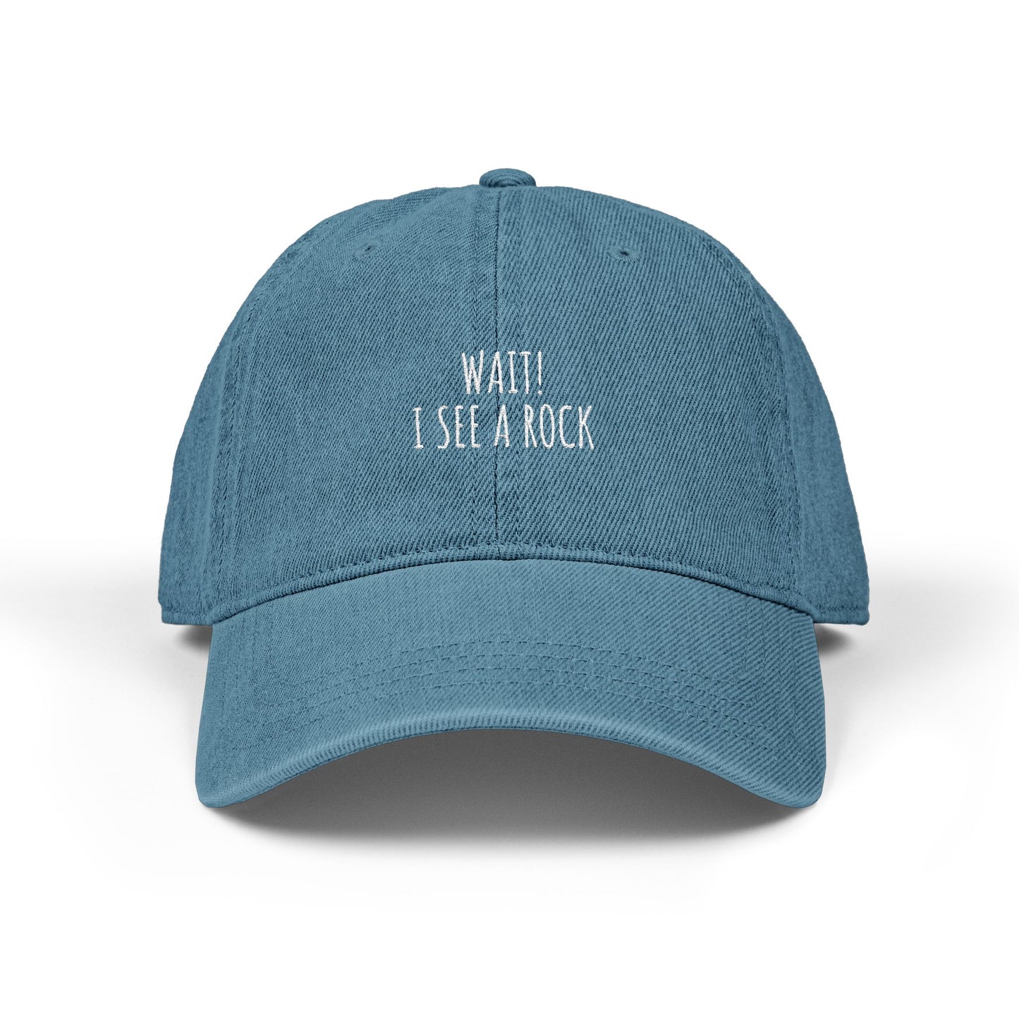 Wait! - Denim Hat