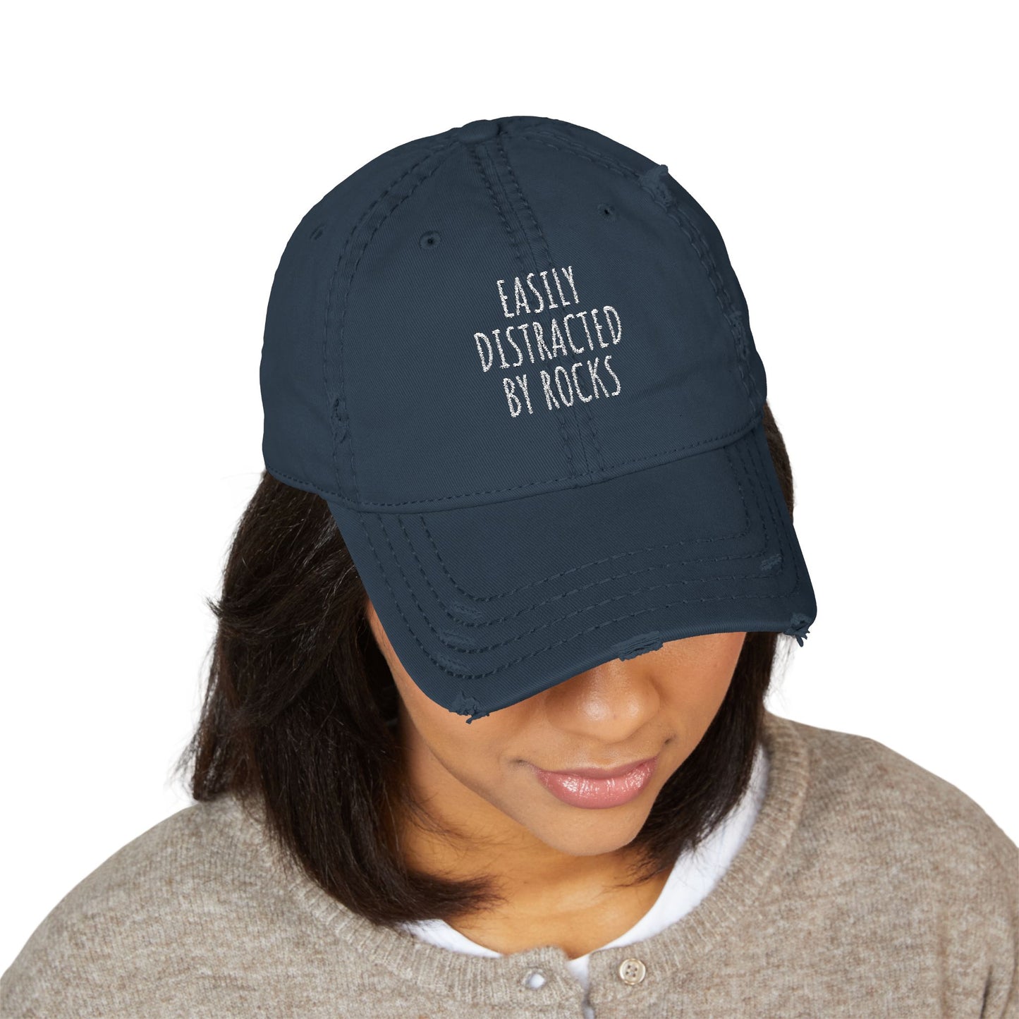 Distracted - Distressed Hat