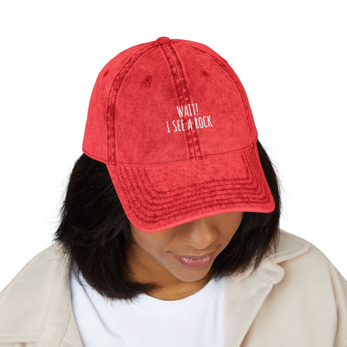 Wait! - Vintage Hat