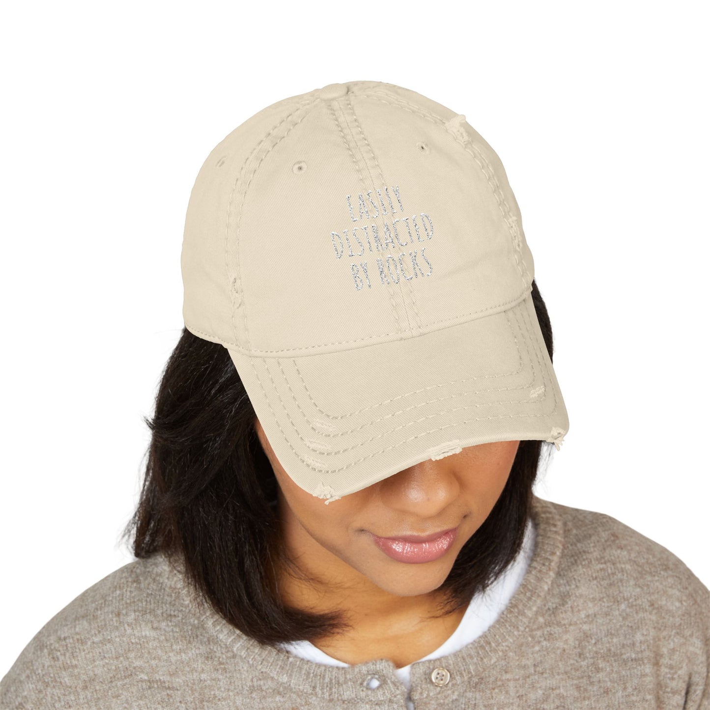 Distracted - Distressed Hat