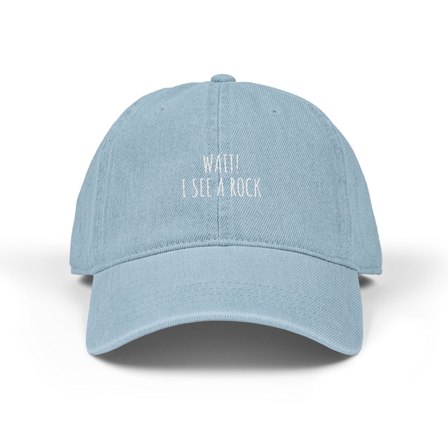 Wait! - Denim Hat
