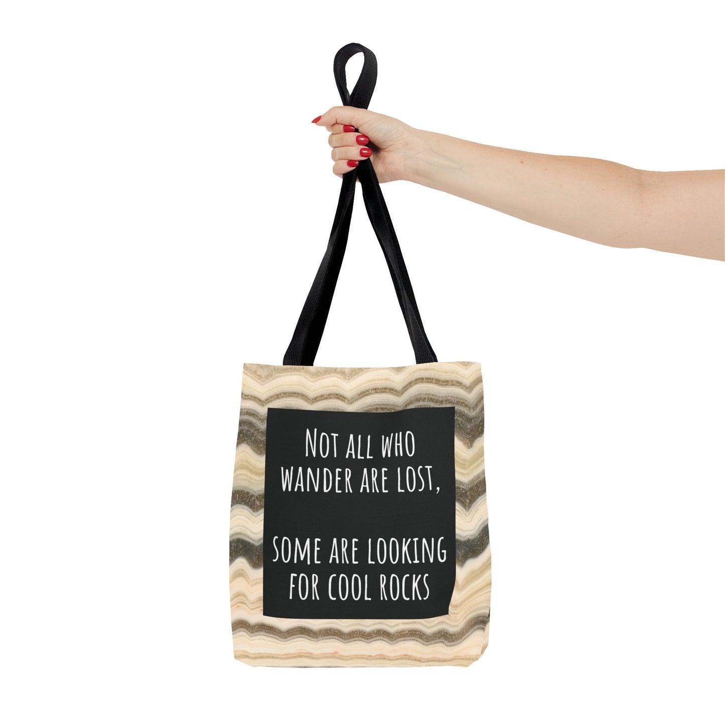 Banded Onyx - Wanderer (Square) - Tote Bag