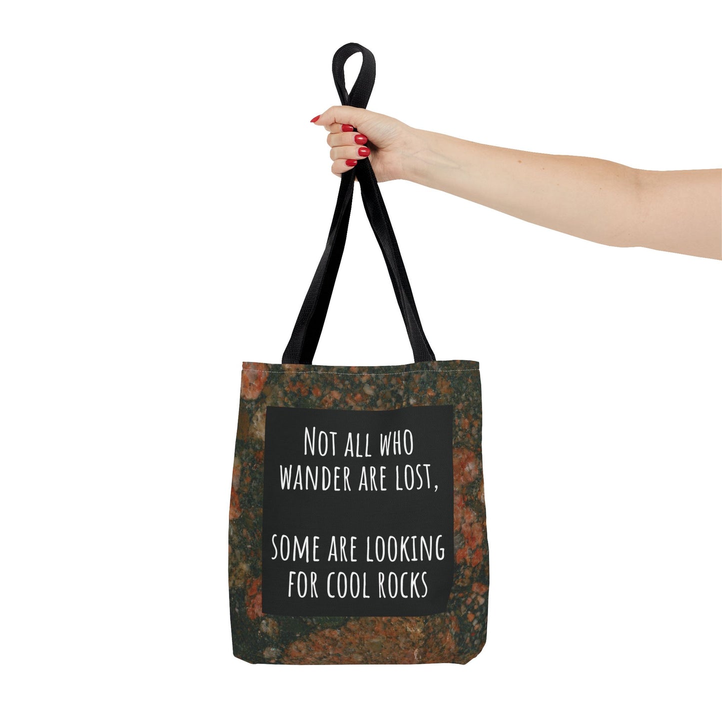 Gowganda Tillite (Pink) - Wanderer (Square) - Tote Bag