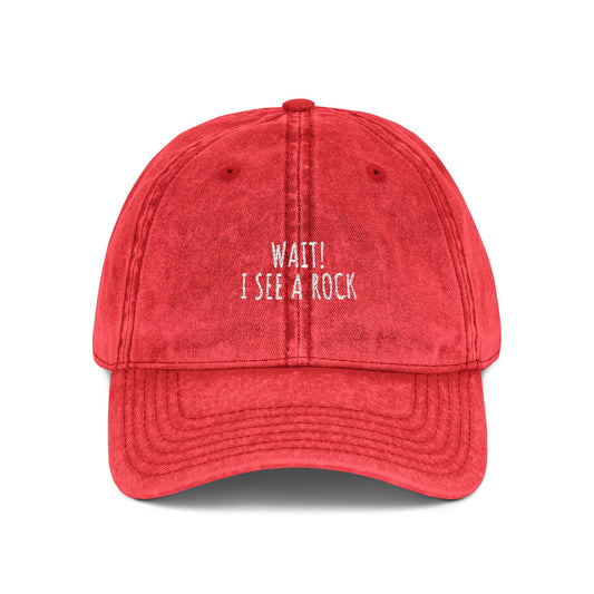 Wait! - Vintage Hat