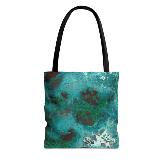 Chrysocolla (Teal) - Tote Bag