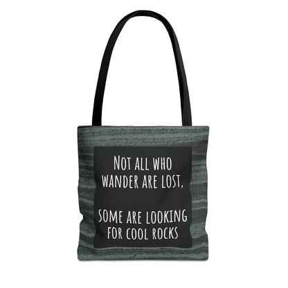 Specular Hematite - Wanderer (Square) - Tote Bag