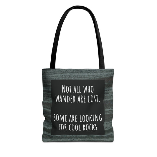 Specular Hematite - Wanderer (Square) - Tote Bag