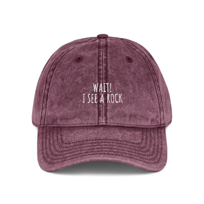 Wait! - Vintage Hat