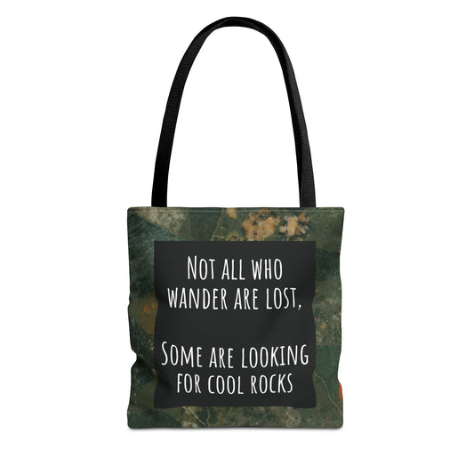 Gowganda Tillite (Green) - Wanderer (Square) - Tote Bag