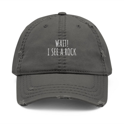 Wait! - Distressed Hat