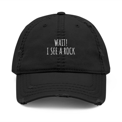 Wait! - Distressed Hat