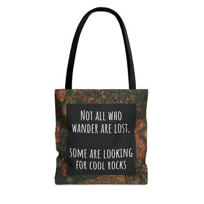 Gowganda Tillite (Pink) - Wanderer (Square) - Tote Bag