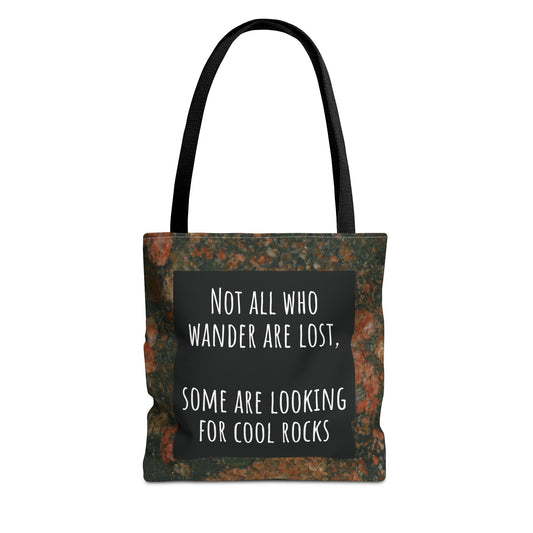 Gowganda Tillite (Pink) - Wanderer (Square) - Tote Bag